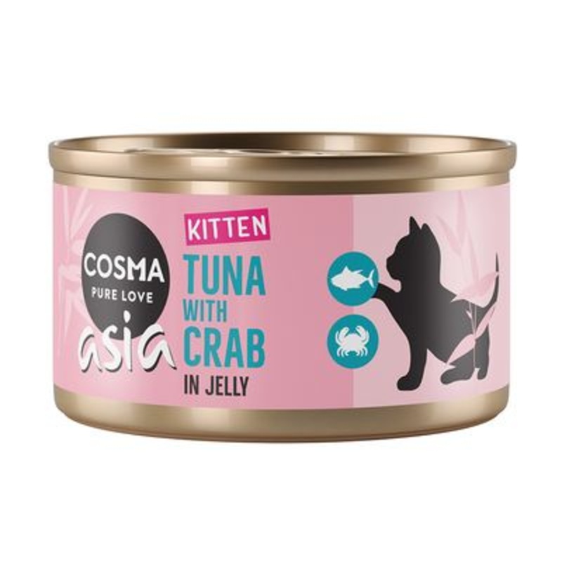 Cosma Asia Kitten in Jelly 6 x 85g