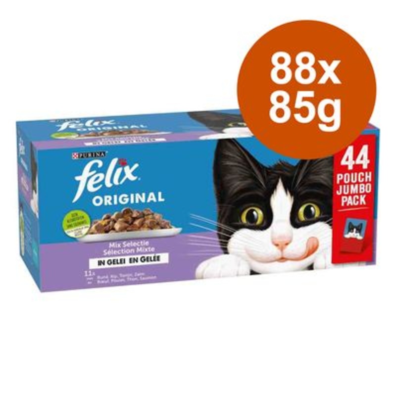 Felix Original Mix in Jelly Saver Pack 88 x 85g