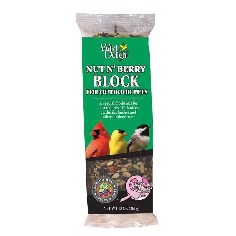 WILD DELIGHT NUT N' BERRY BLOCK - 13 OZ.