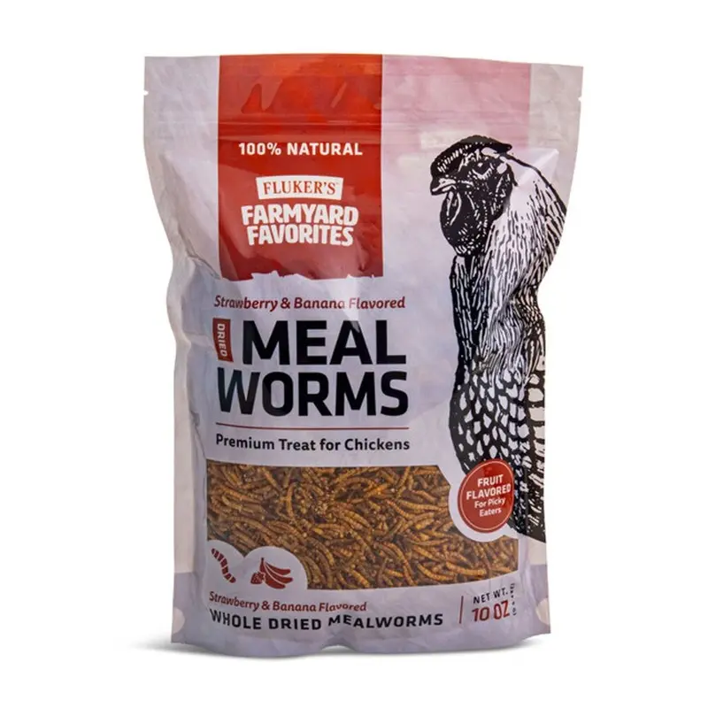 Flukers - Farmyard Favorites - Dried Strawb & Banana Meals 10oz