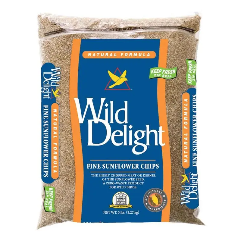 WILD DELIGHT FINE SUNFLOWER CHIPS - 5 LB.