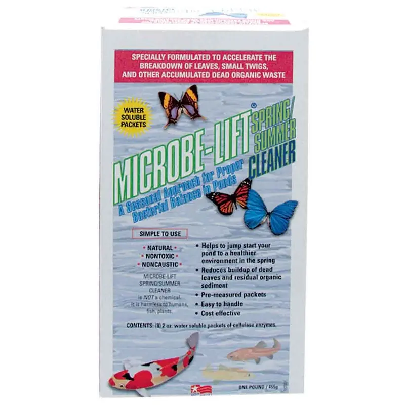 Microbe-Lift Spring & Summer Pond Cleaner - 1 lb.
