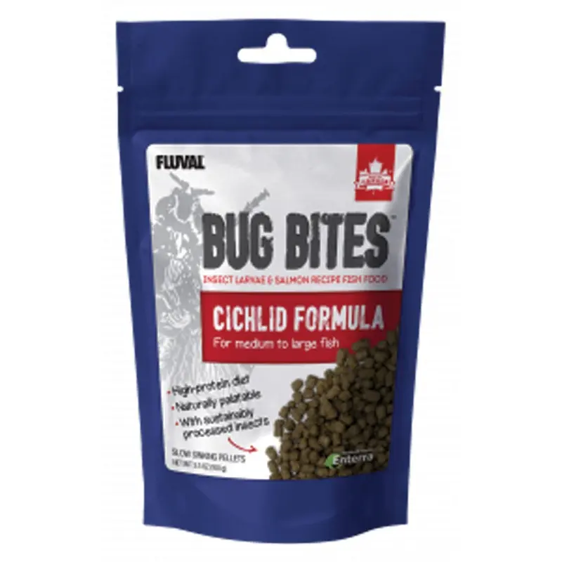 Fluval - Bug Bites Cichlid Md/Lg 3.5oz