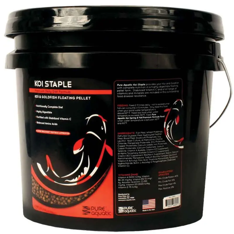 Pure Aquatic - Koi Staple - 14lb - 5mm - 3/16in Float Pell