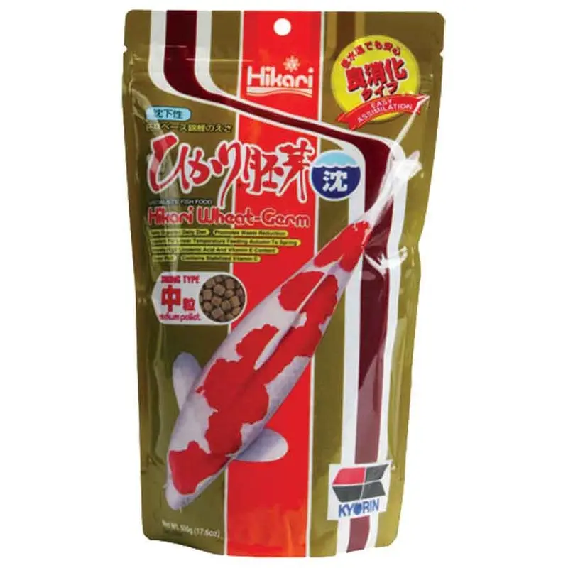Koi Sinking Wheat Germ - Medium Pellets - 17.6 oz