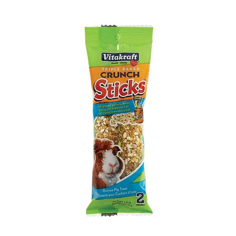 Guinea Pig Crunch Sticks with Popped Grains & Honey