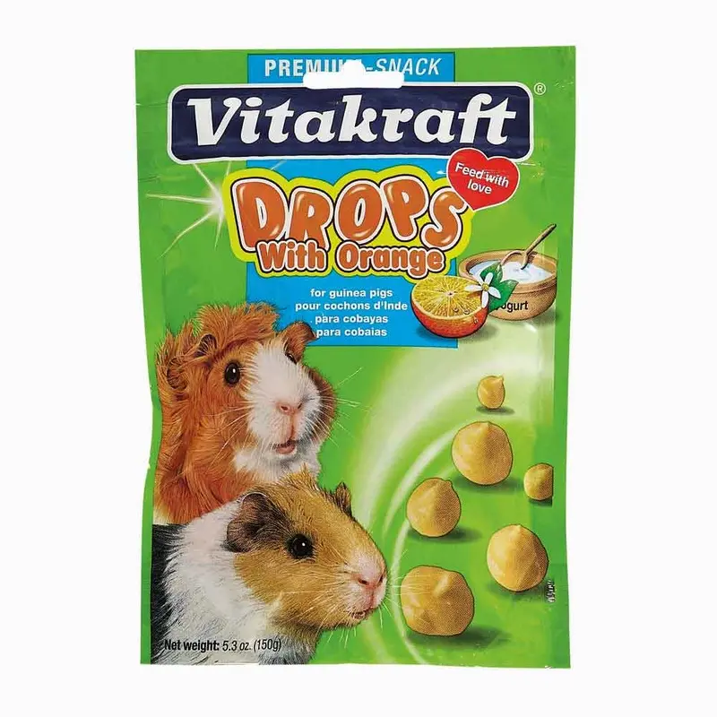 Guinea Pig Drops with Orange  5.3 oz.