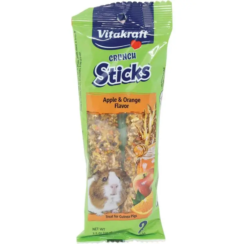 Vitakraft Crunch Sticks - Apple Orange - 3.5 oz