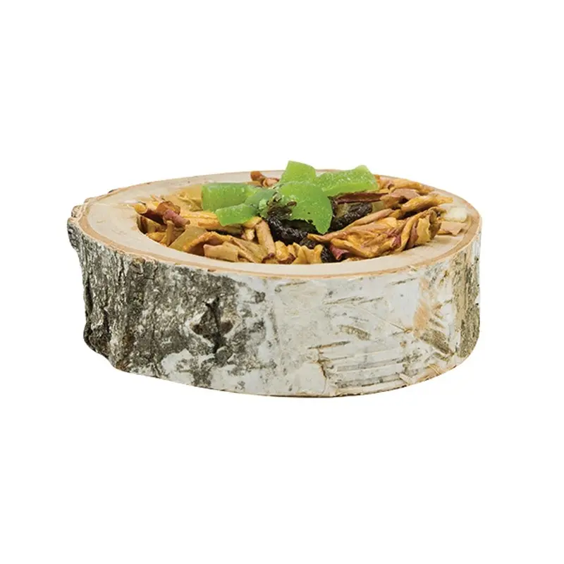 Vitapol - Wood Treat Bowl with Fruit - 4.5 inch