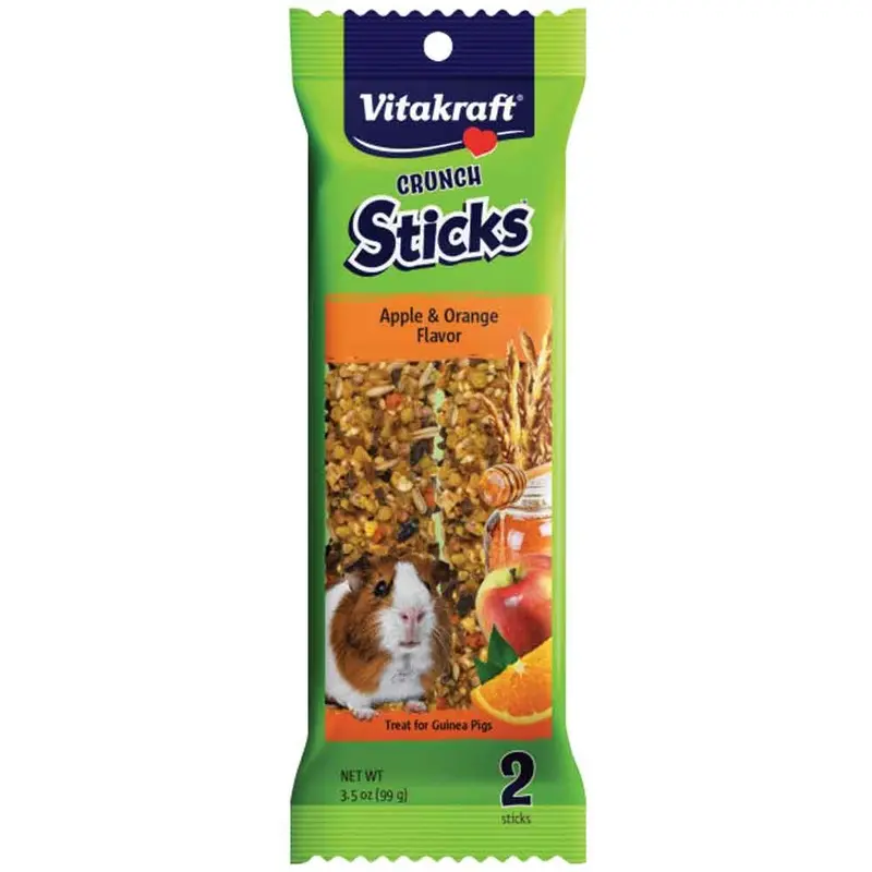 VK Crunch Sticks - Apple Orange - Rabbits & G.Pigs - 2.5oz