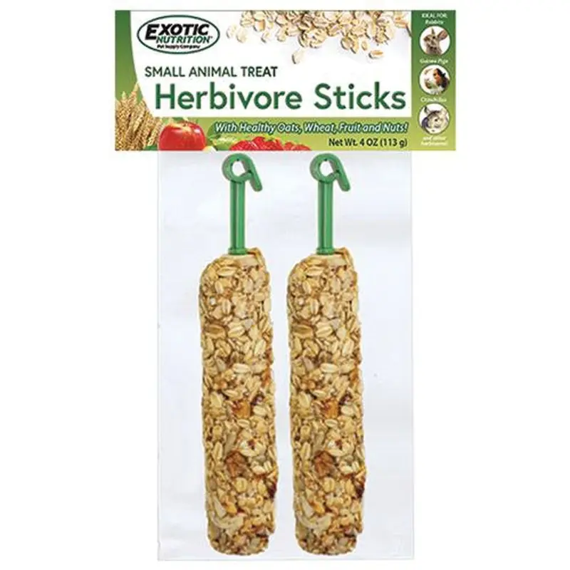 Exotic Nutrition - Herbivore Treat Sticks 2pk.