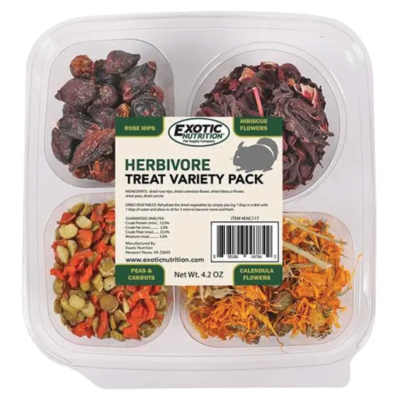 Exotic Nutrition - Herbivore Variety Treat Pack