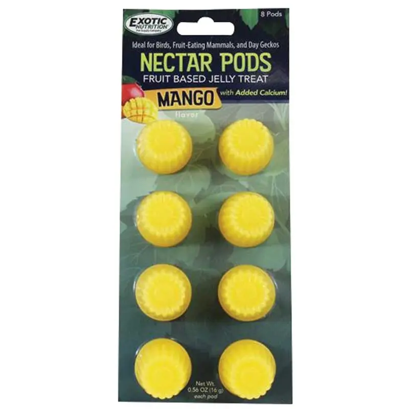 Exotic Nutrition - Nectar Pods Mango 8pk.