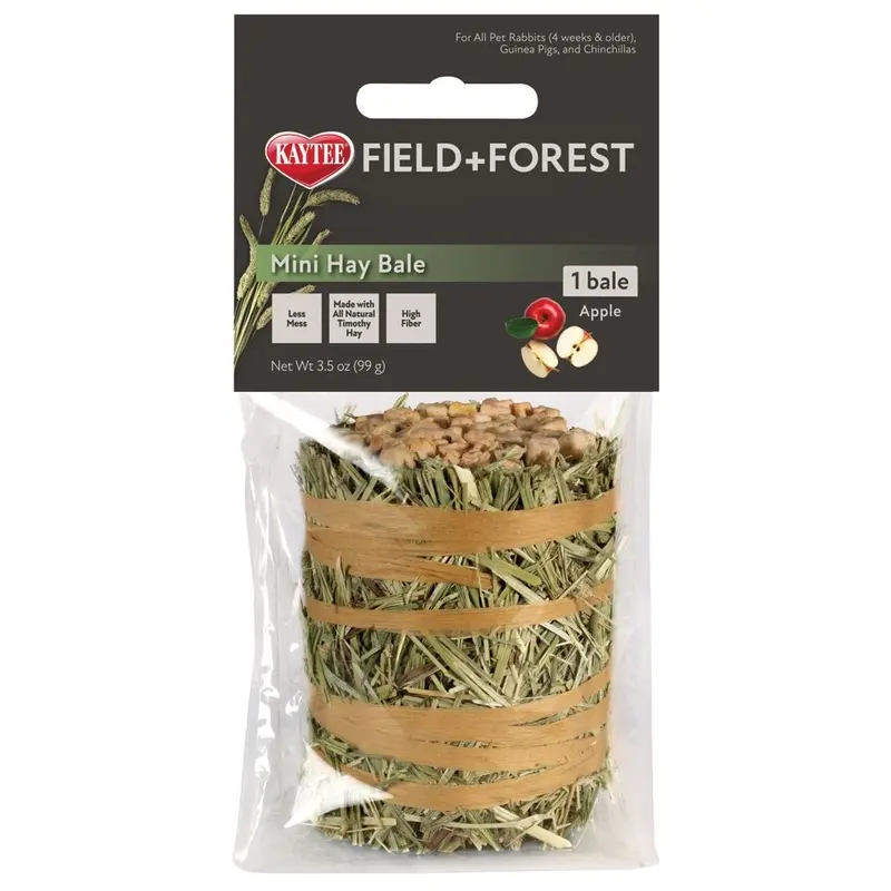Kaytee - Field&Forest Mini Apple Hay Bale