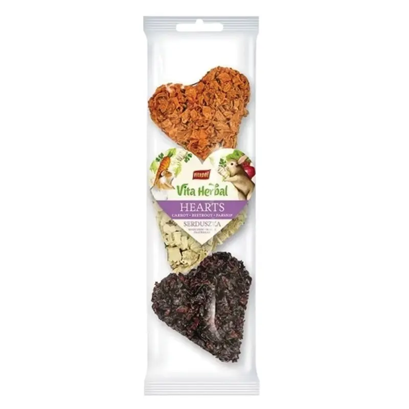 Smakers Vita Herbal - Veggie Fruit Mix Hearts - 3pk