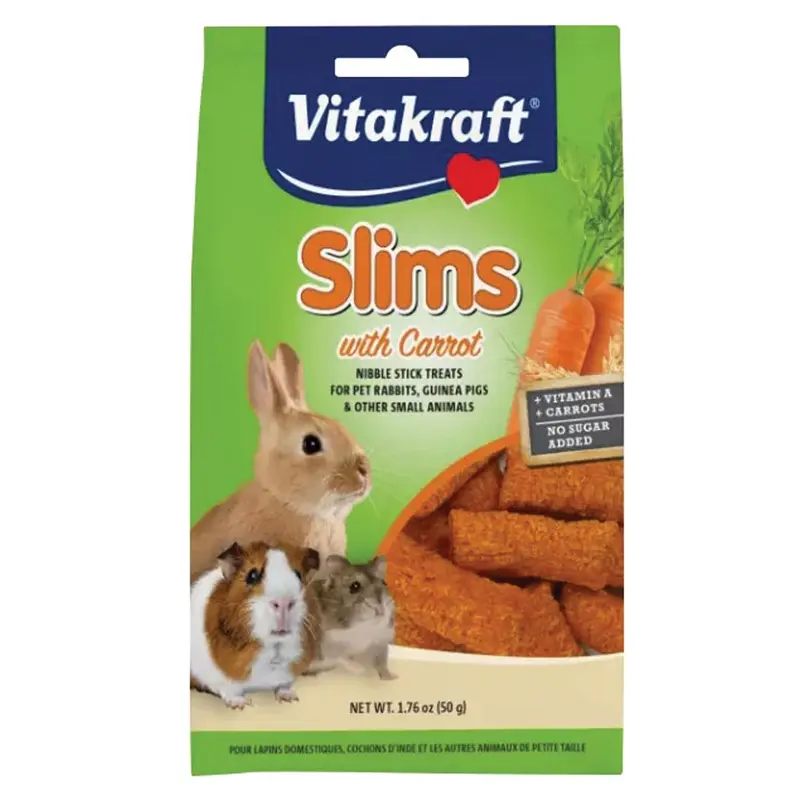 Vitakraft - Slims with Carrot 10oz.