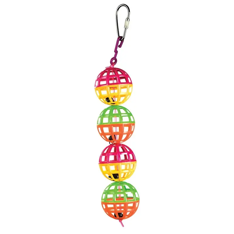 HAPPY BEAK BIRD TOY - JINGLE LATTICE BALLS