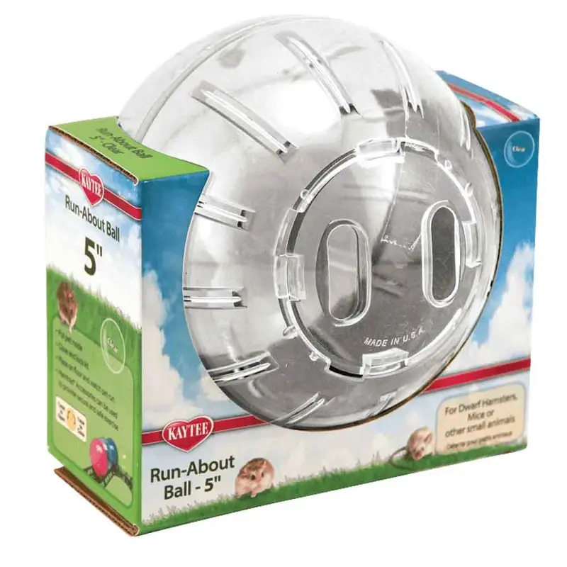 Kaytee - Run-About Mini Ball Clear 5in
