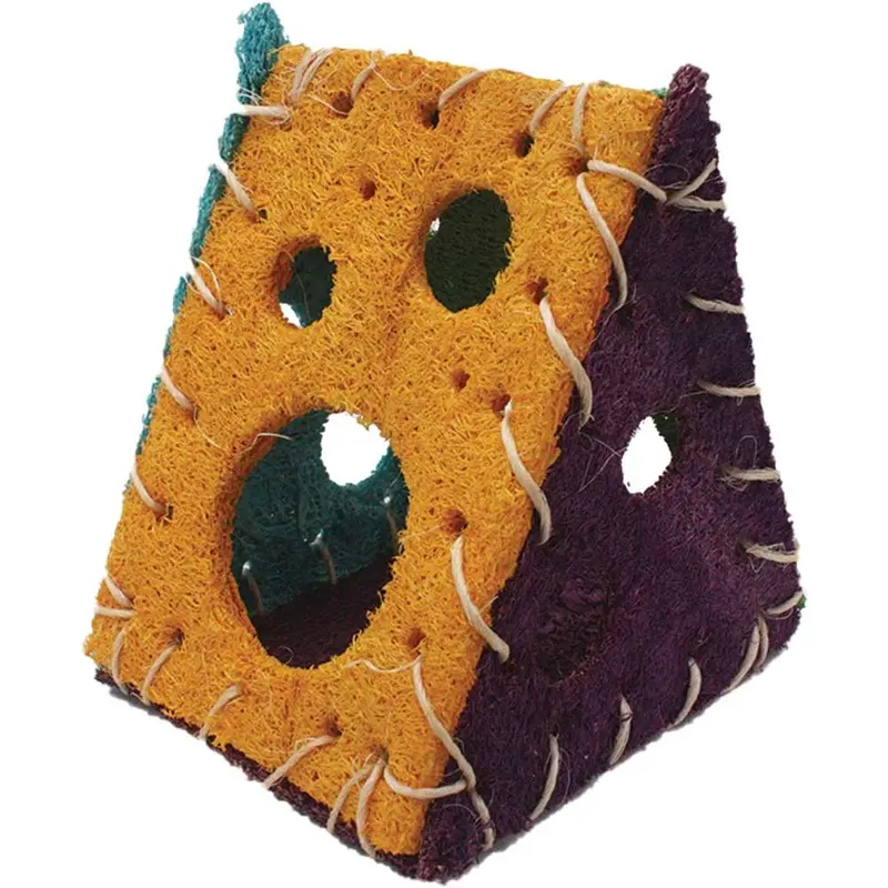 NIBBLES LOOFAH CHEESE HOUSE CHEW
