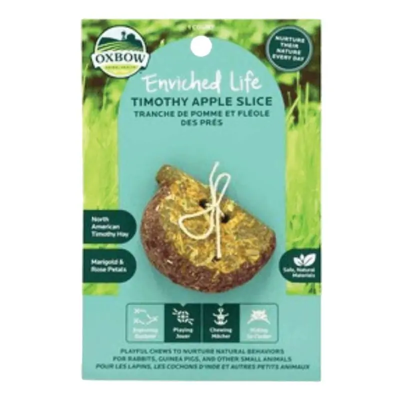 Oxbow - Enriched Life - Timothy Apple Slice