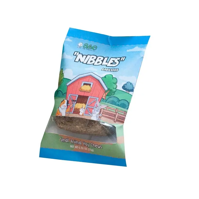 A&E NIBBLES - TIMOTHY HAY BITES - 1 PACK