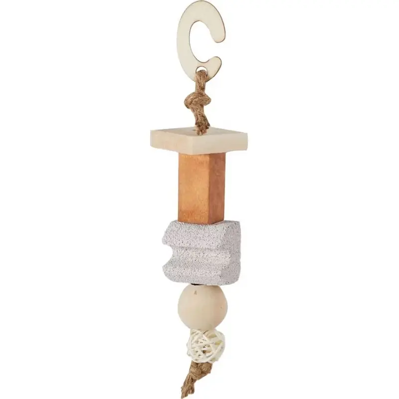 A&E - Nibbles Wood & Pumice Small Pet Toy