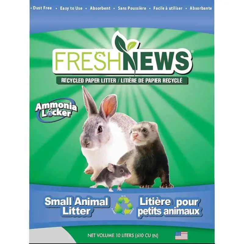 FRESH NEWS - SMALL ANIMAL LITTER - 10000 CBCM