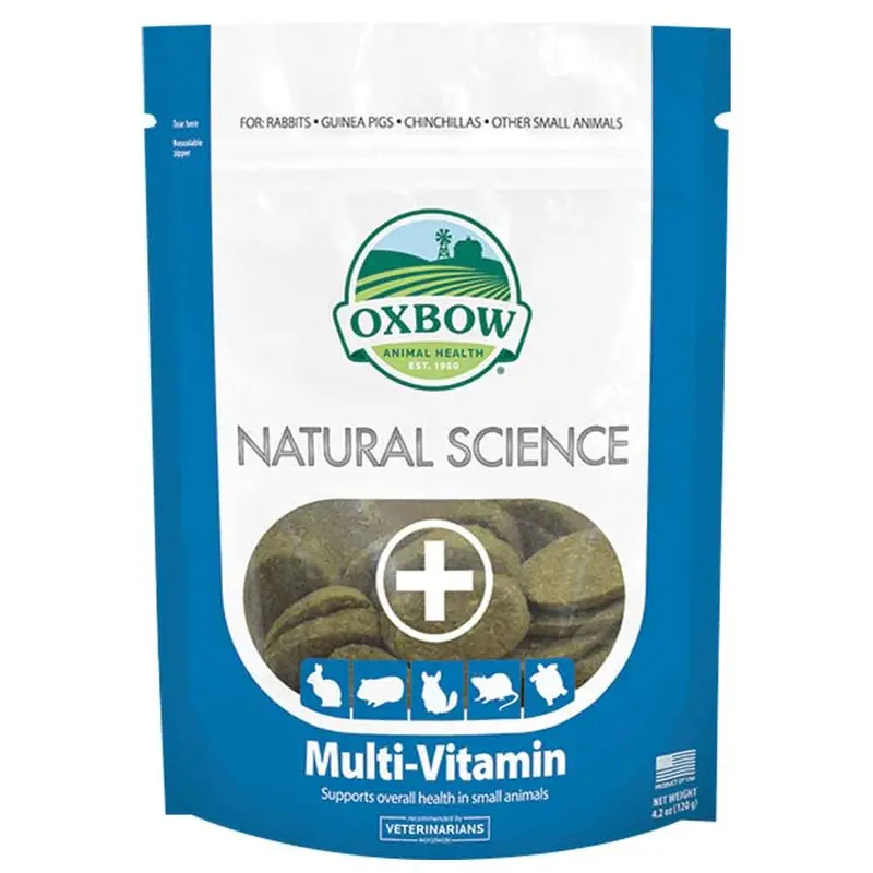 Oxbow Natural Science Multi Vitamin Supplement - 60 ct.