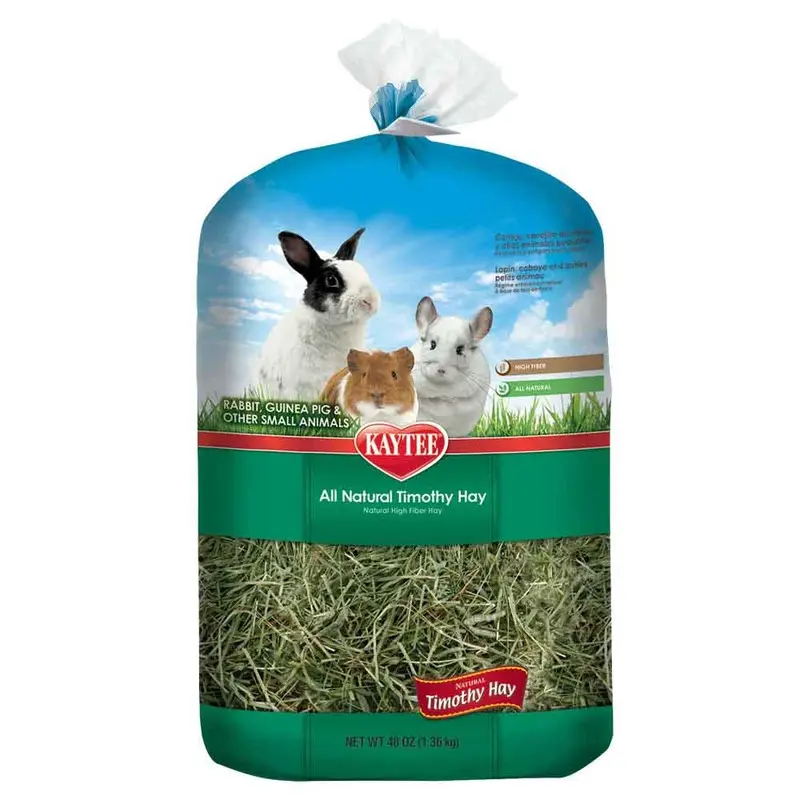 KAYTEE NATURAL TIMOTHY HAY - 48 OZ.