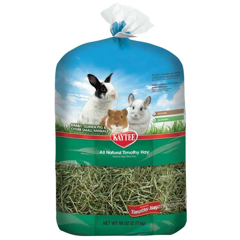 KAYTEE NATURAL TIMOTHY HAY - 96 OZ.