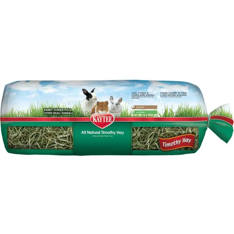 KAYTEE NATURAL TIMOTHY HAY MINI BALE - 24 OZ.