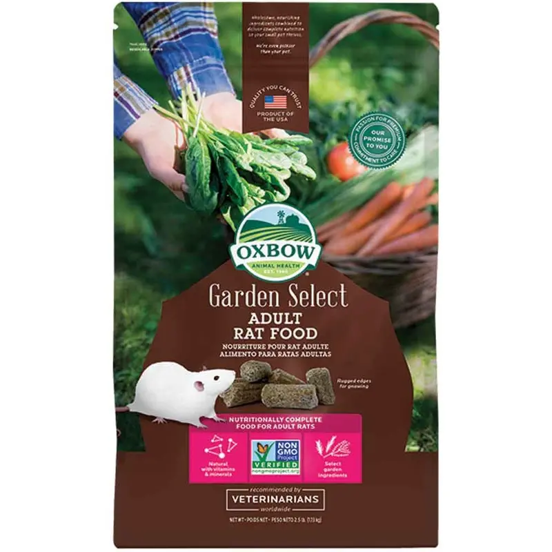 OXBOW GARDEN SELECT - ADULT RAT - 2.5LB