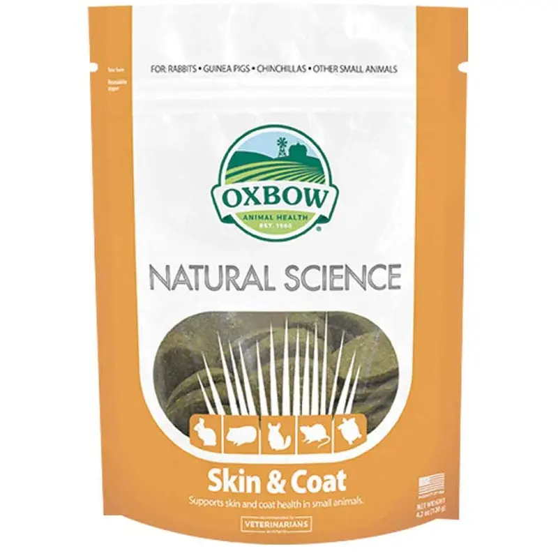 Oxbow Natural Science Skin & Coat Supplements - 60 tabs