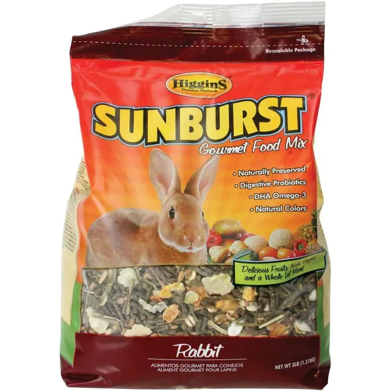 SUNBURST RABBIT FOOD - 3 LB.