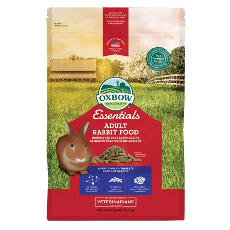 OXBOW ADULT RABBIT FOOD - 5 LB.