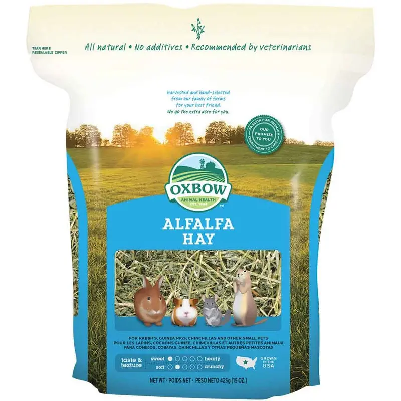 OXBOW ALFALFA HAY - 15 OZ.