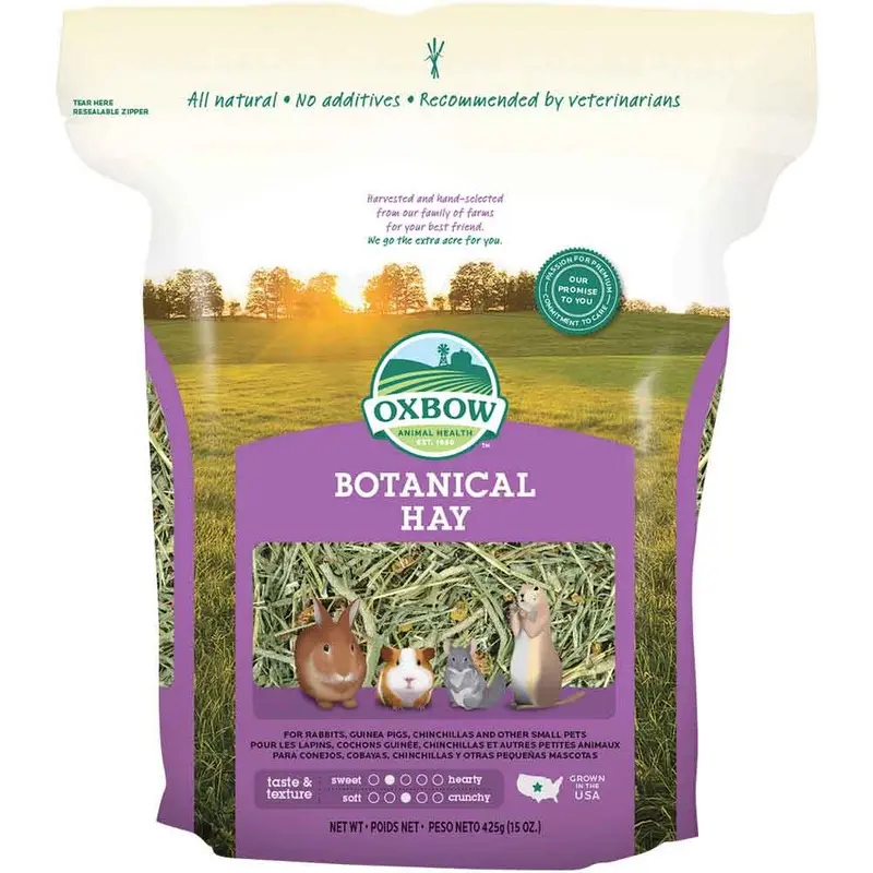 OXBOW BOTANICAL HAY - 15 OZ.