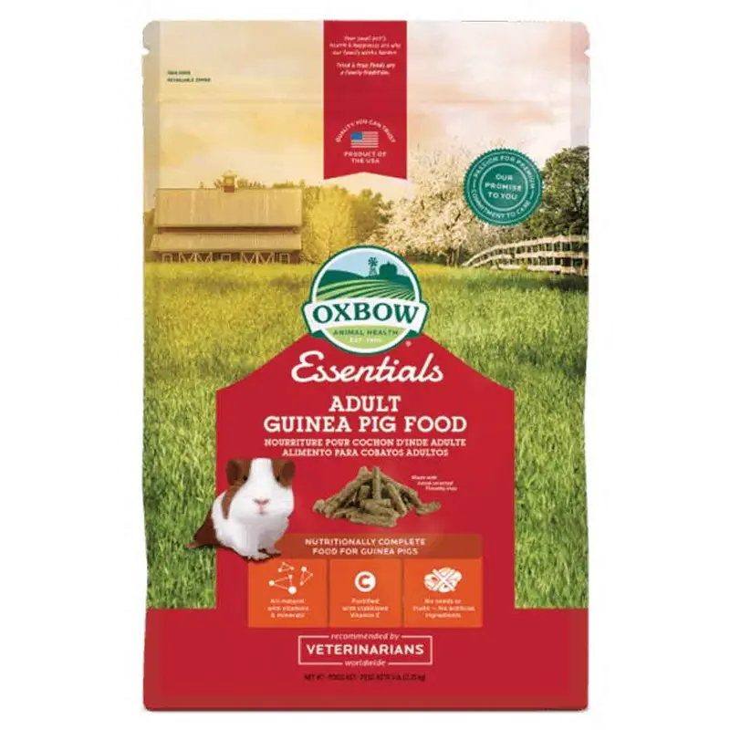 OXBOW ESSENTIALS ADULT GUINEA PIG FOOD - 10 LB.