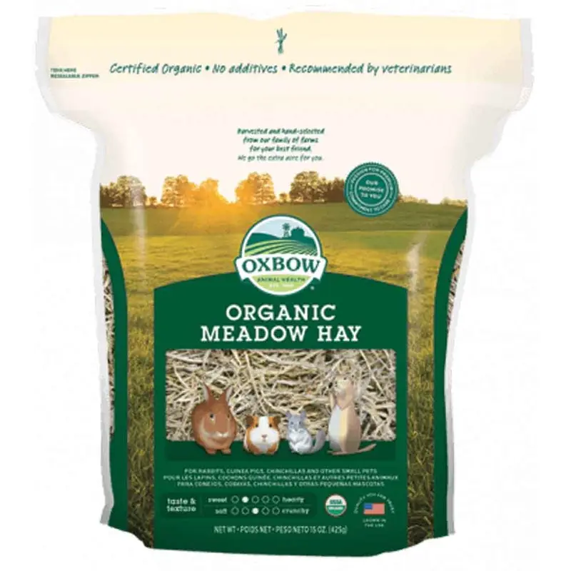 OXBOW ORGANIC MEADOW HAY - 15 OZ.