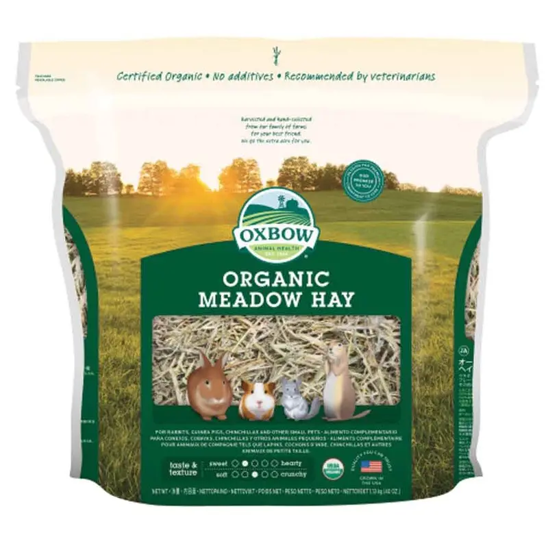 OXBOW ORGANIC MEADOW HAY - 40 OZ