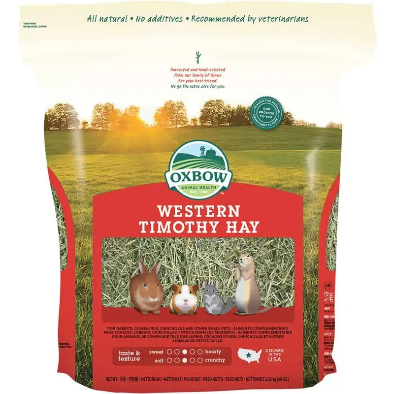 OXBOW WESTERN TIMOTHY HAY - 90 OZ.