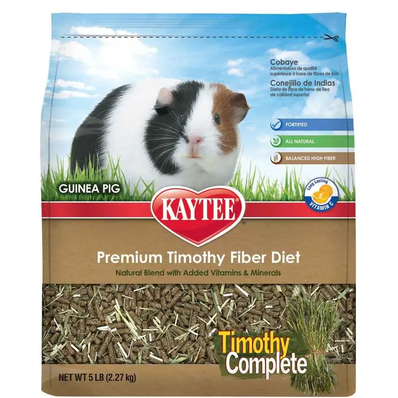 TIMOTHY COMPLETE GUINEA PIG FOOD - 5 LB.