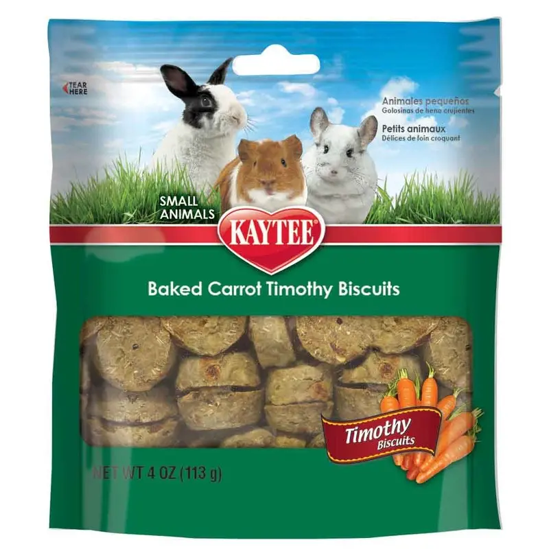 Timothy Hay Biscuits - Carrot - 4 oz.