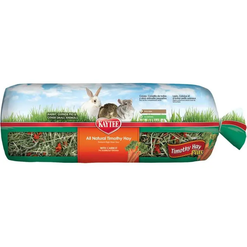 TIMOTHY HAY PLUS - CARROT - 24 OZ.