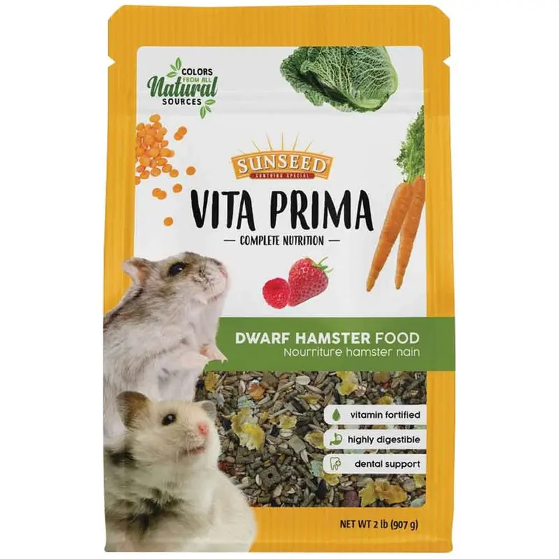 VITA PRIMA DWARF HAMSTER - 2 LB