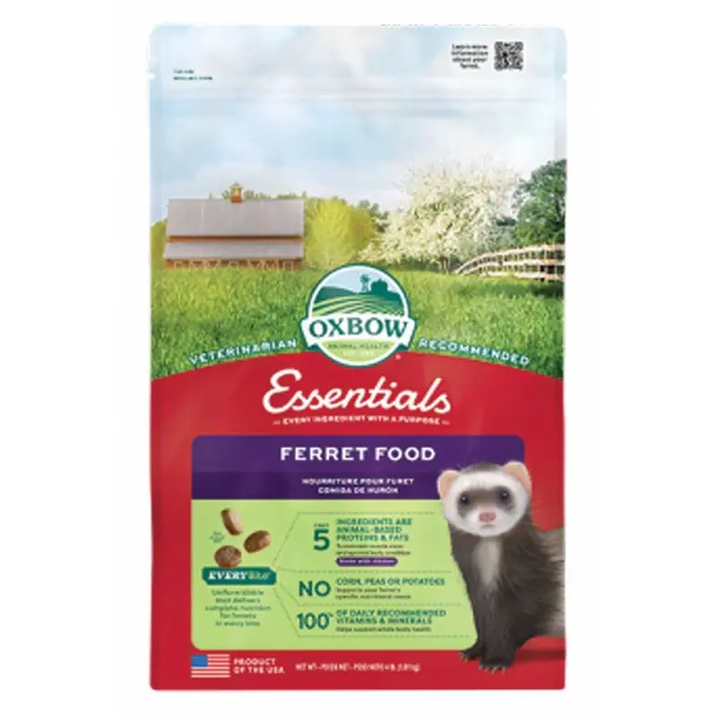 OXBOW ESSENTIALS FERRET FOOD - 4 LB
