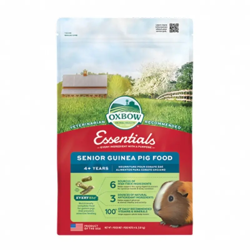 OXBOW ESSENTIALS SENIOR GUINEA PIG FOOD - 4 LB
