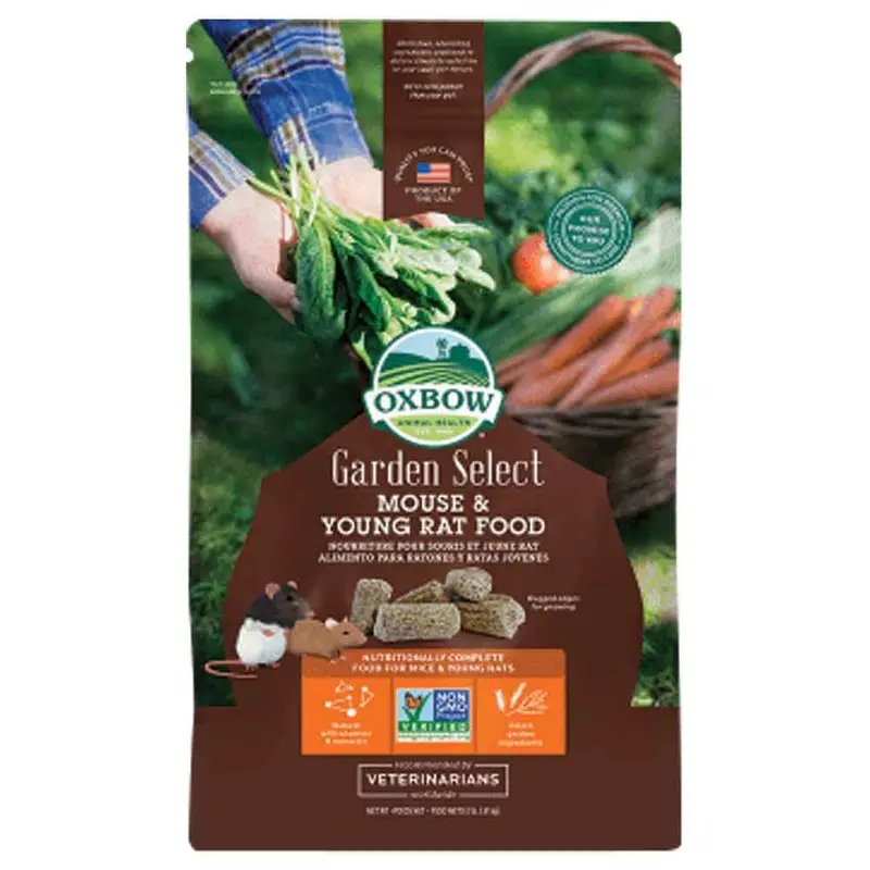OXBOW GARDEN SELECT - MOUSE & YOUNG RAT - 2LB