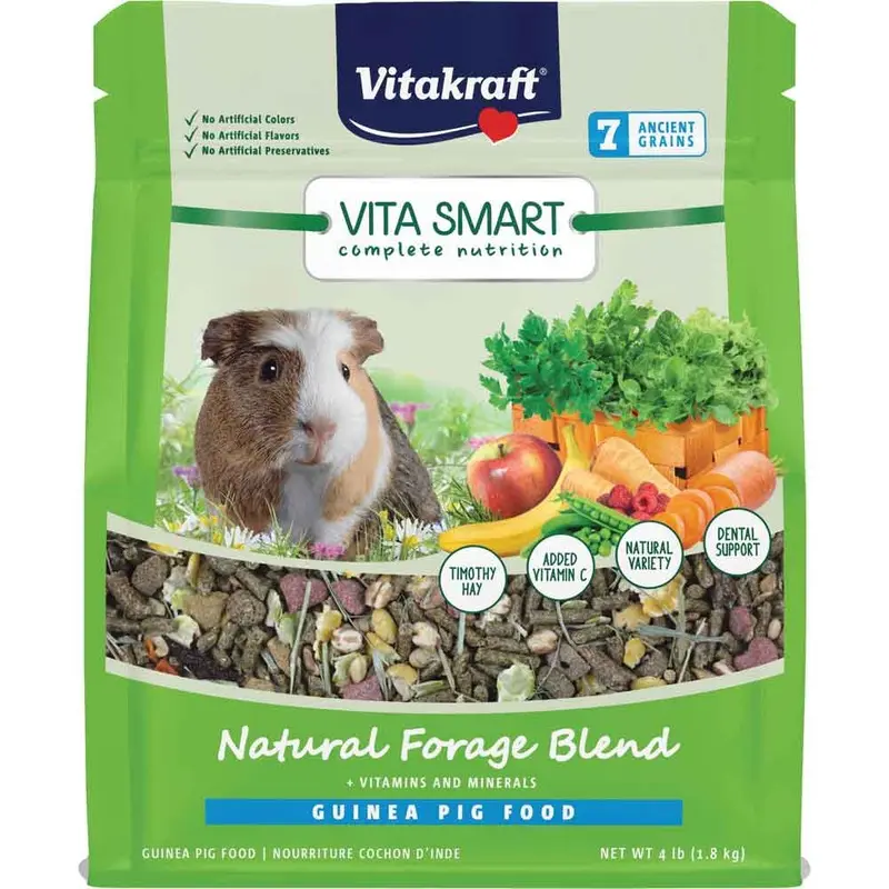 VITAKRAFT - VITA SMART - NATRL FORAGE BLEND - G PIG - 4 LB