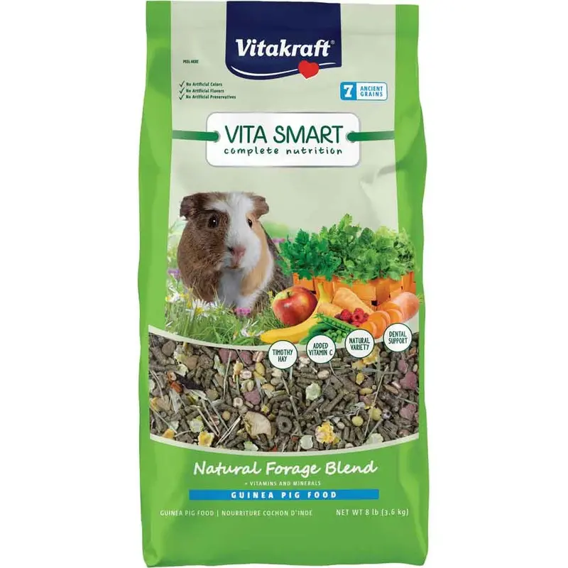 VITAKRAFT - VITA SMART - NATRL FORAGE BLEND - G PIG - 8 LB